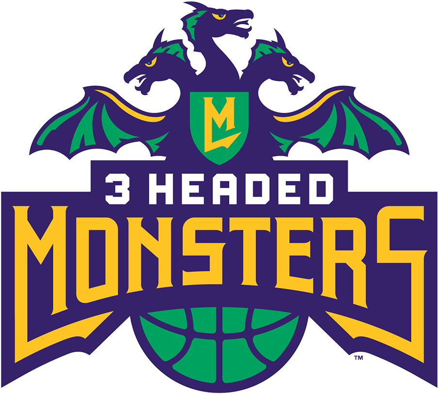 3 Headed Monsters 2017-Pres Primary Logo vinyl decal